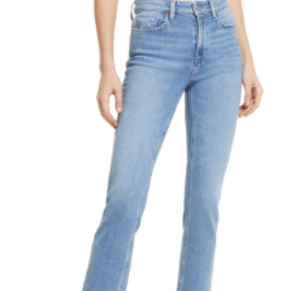 PAIGE Cindy High Waist Straight Leg Jeans (Lovesong Distressed Beat Hem)